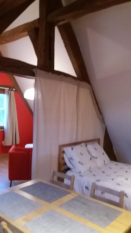 Le Charme Du Chateau Apartment Les Andelys Exterior foto